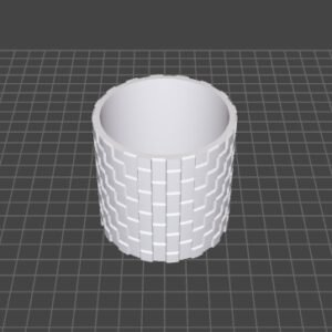 Personnalisé la taille du Contenant (Damier)