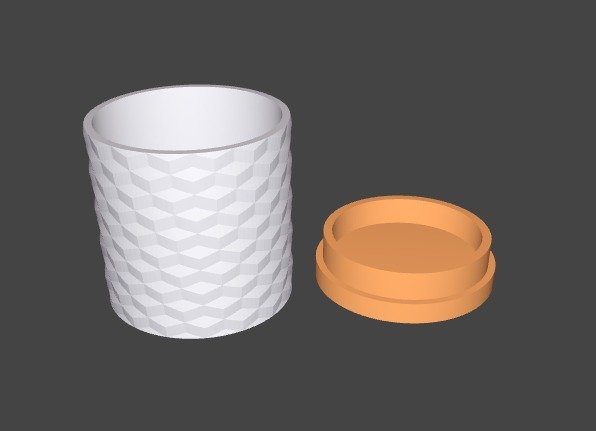 Bougies personnalisables (Cubes)