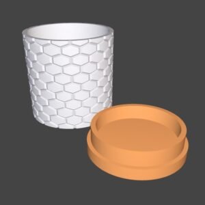 Bougies personnalisables (Grille hexagonale)