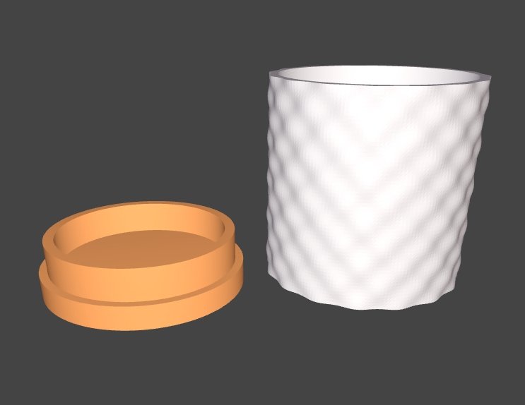 Bougies personnalisables (Collines)