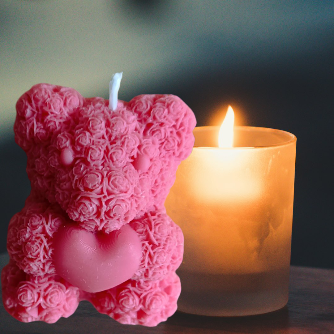 Bougie Ourson et son Cœur – Image 2