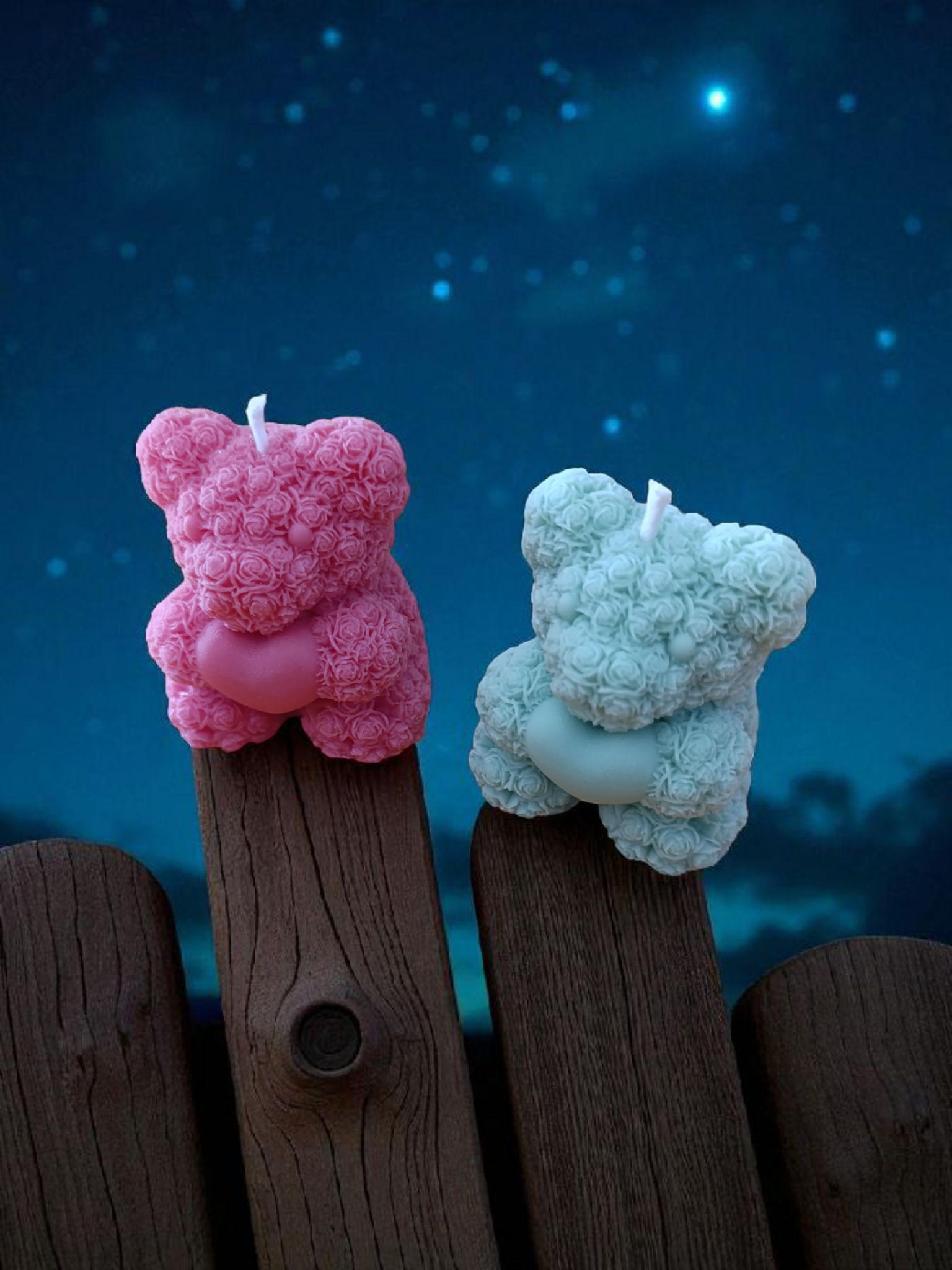 Bougie Ourson et son Cœur