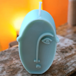 Bougie Visage style Picasso